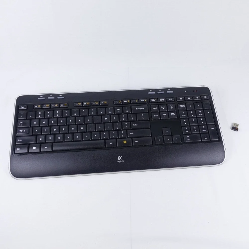 Logitech K520 Wireless Keyboard 820-006987 with Unifying Receiver Tested